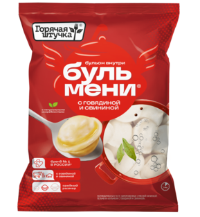 Бульмени с говядиной и свининой